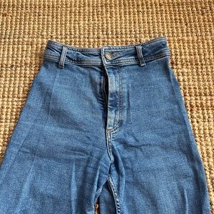 ZARA marine straight jeans